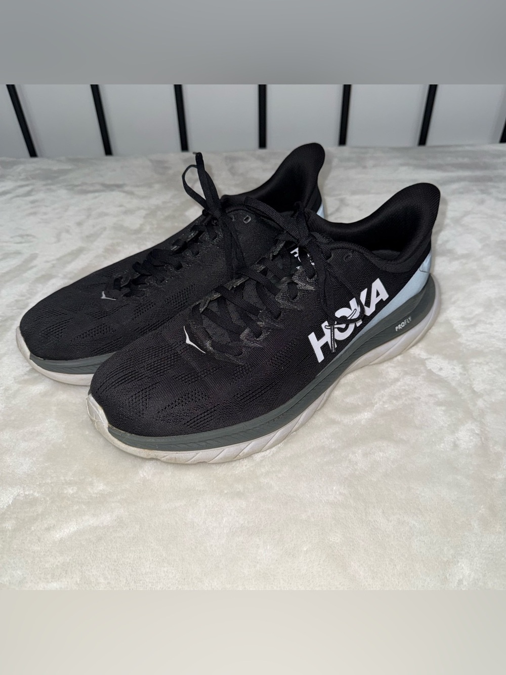 Hoka Mach 4 Men's Black Running Shoes